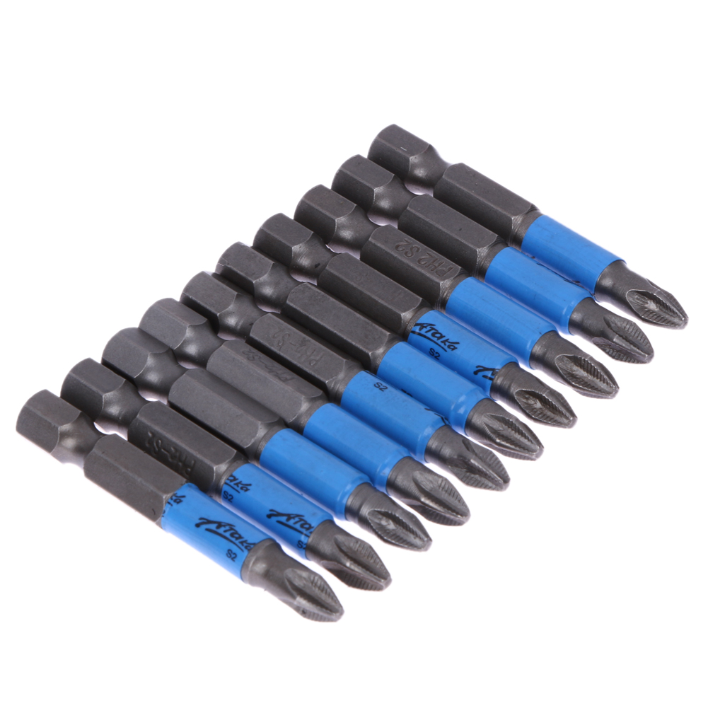 10 PC 1/4\ Hex Magnetic Non Anti Slip Long Reach Electric Screwdriver PH2, 501 Original
10 PC 1/4\ Hex Magnetic Non Anti Slip Long Reach Electric Screwdriver PH2, 501 Original