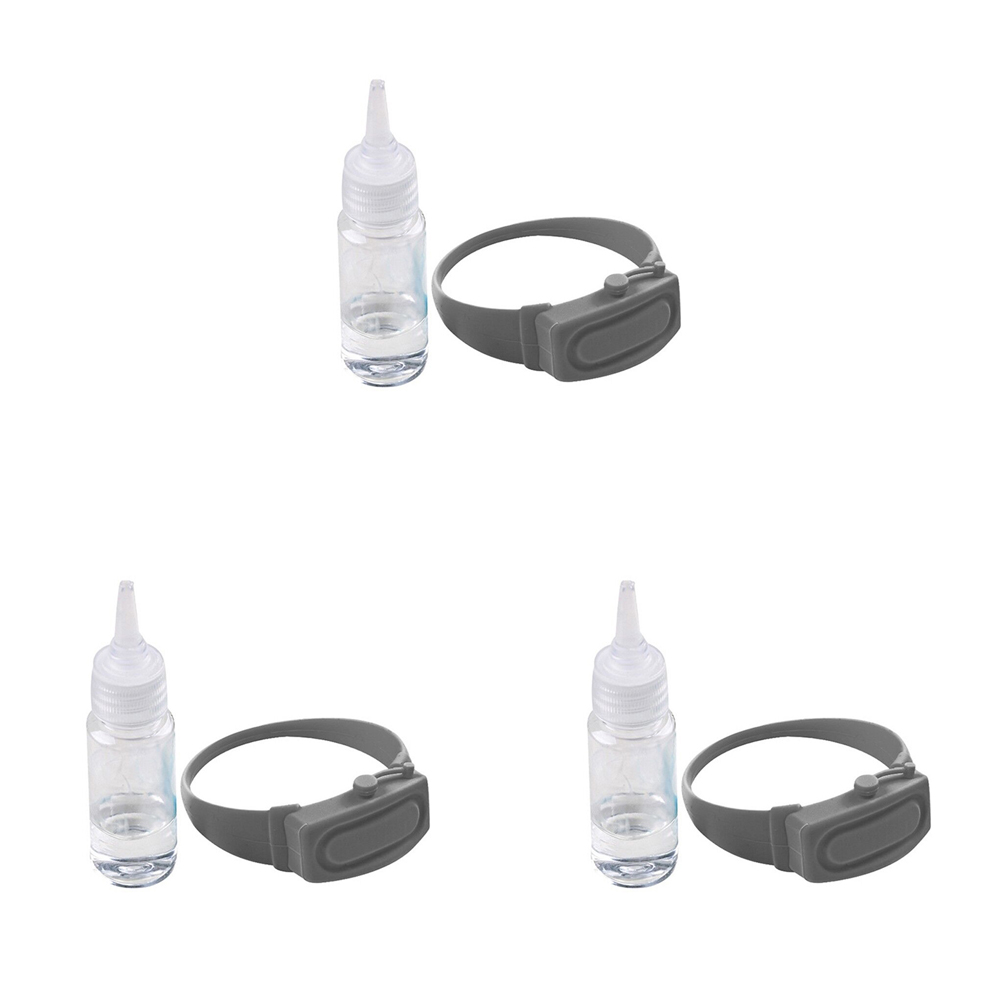 1/3 Set Outdoor Travel Hand Dispenser Bracelet with Empty Squeeze Bottle, Grey, 501 Original
1/3 Set Outdoor Travel Hand Dispenser Bracelet with Empty Squeeze Bottle, Grey, 501 Original