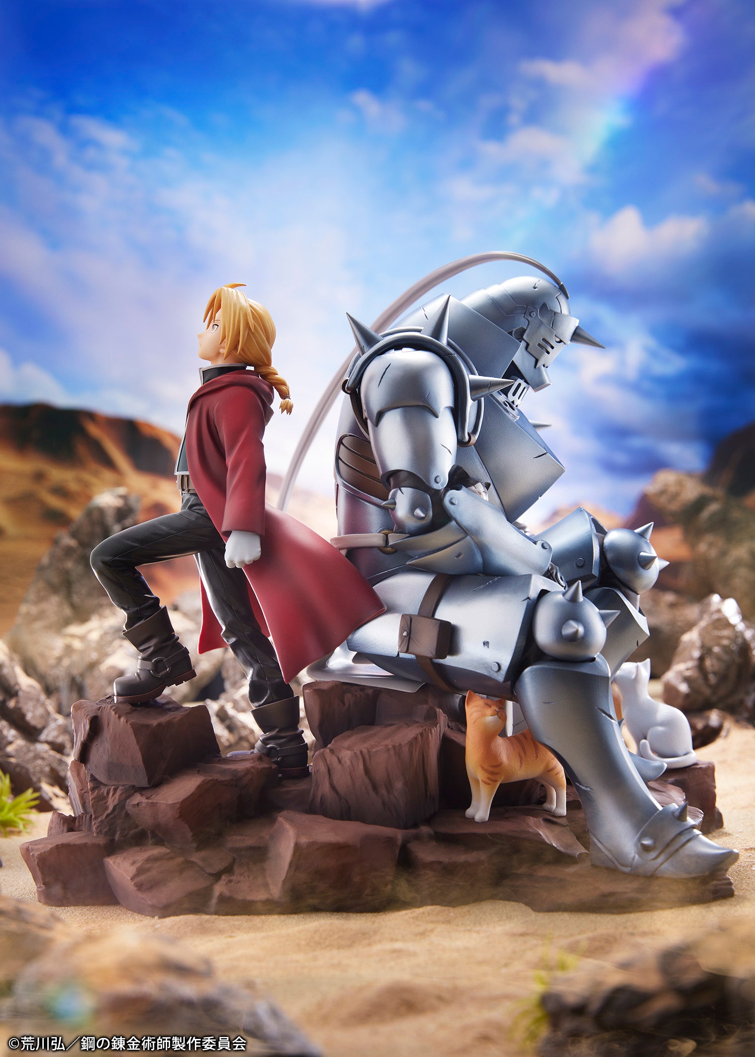 ⭐Fullmetal Alchemist: Brotherhood Statue Edward Elric & Alphonse Elric 58  cm - buy in the online store Familand