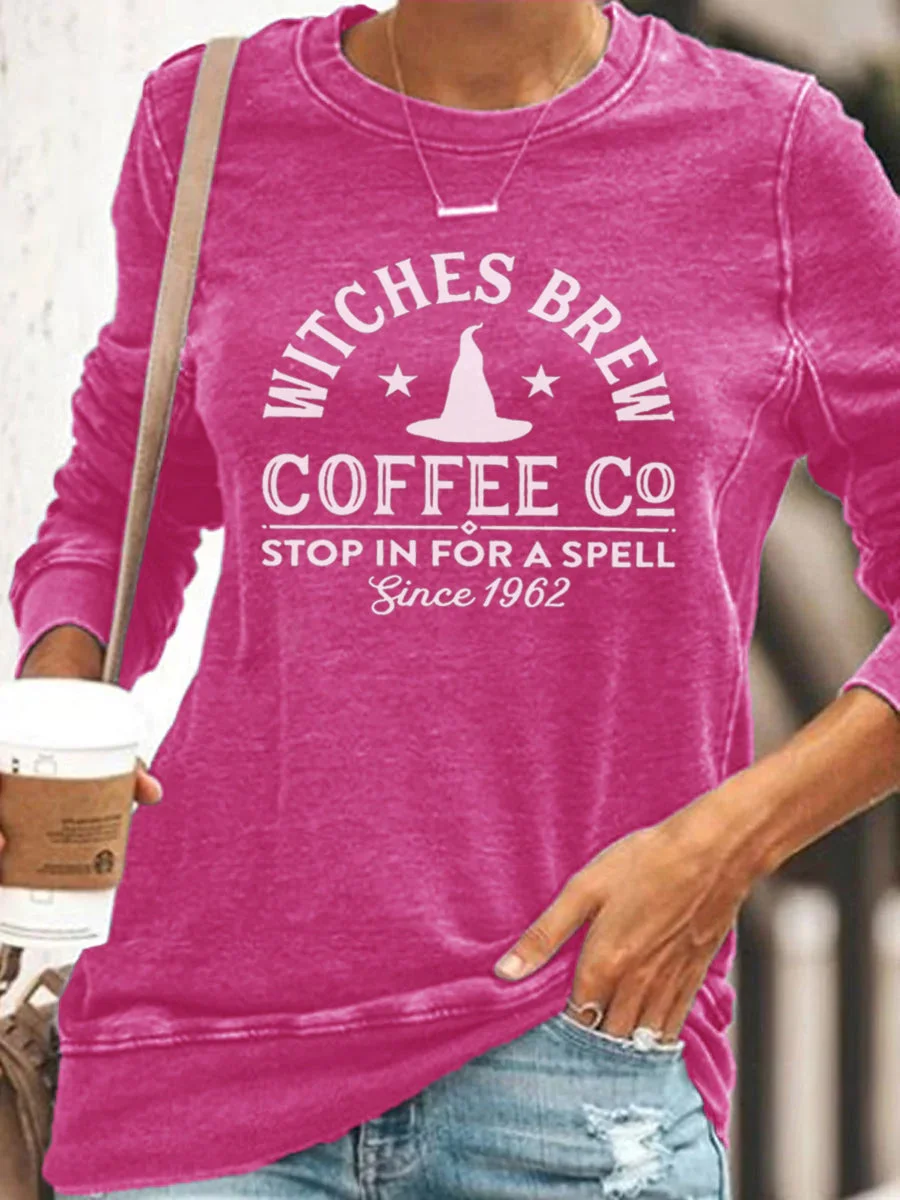 Witches Brew Coffee Co Halloween Sweatshirt