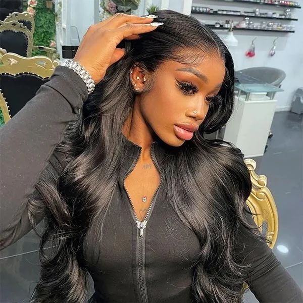 HD Lace Wigs Body Wave Wig Transparent 13x4 Lace Front Wig