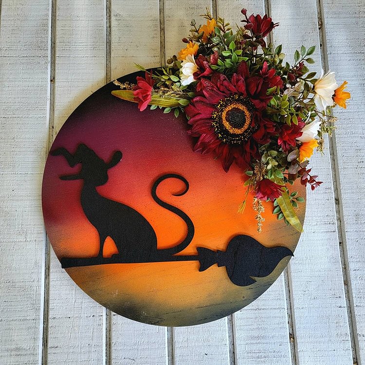 Halloween Fun Cat Decoration
