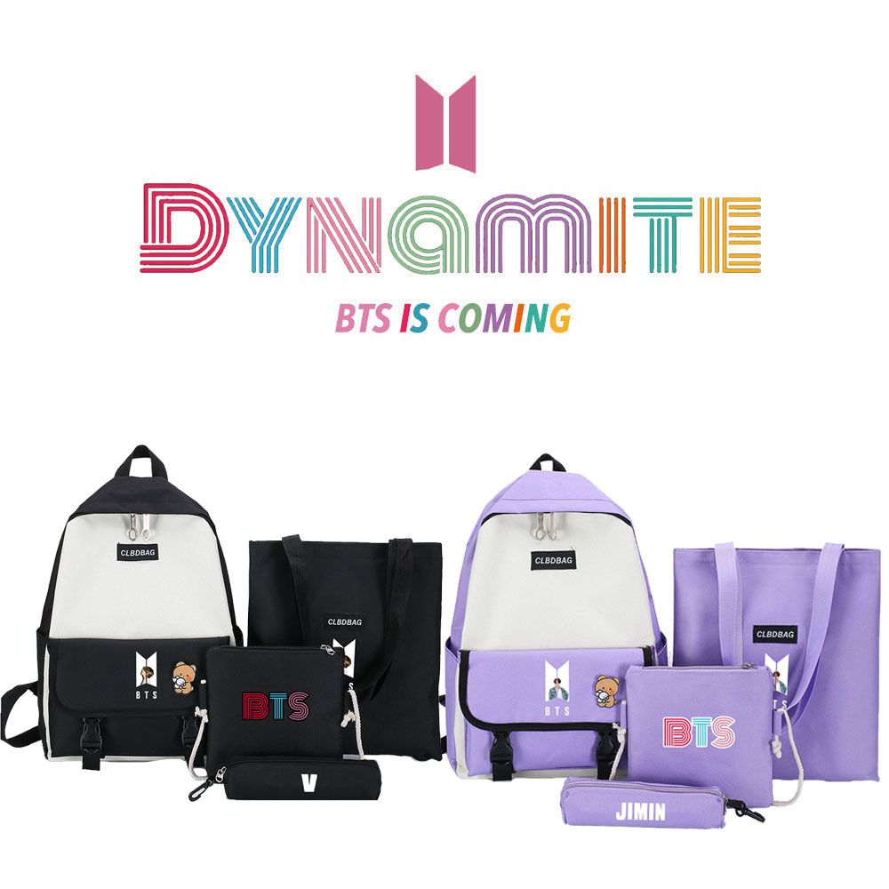 Dynamite TinyTAN Four-piece Backpack - BTS Official Merch