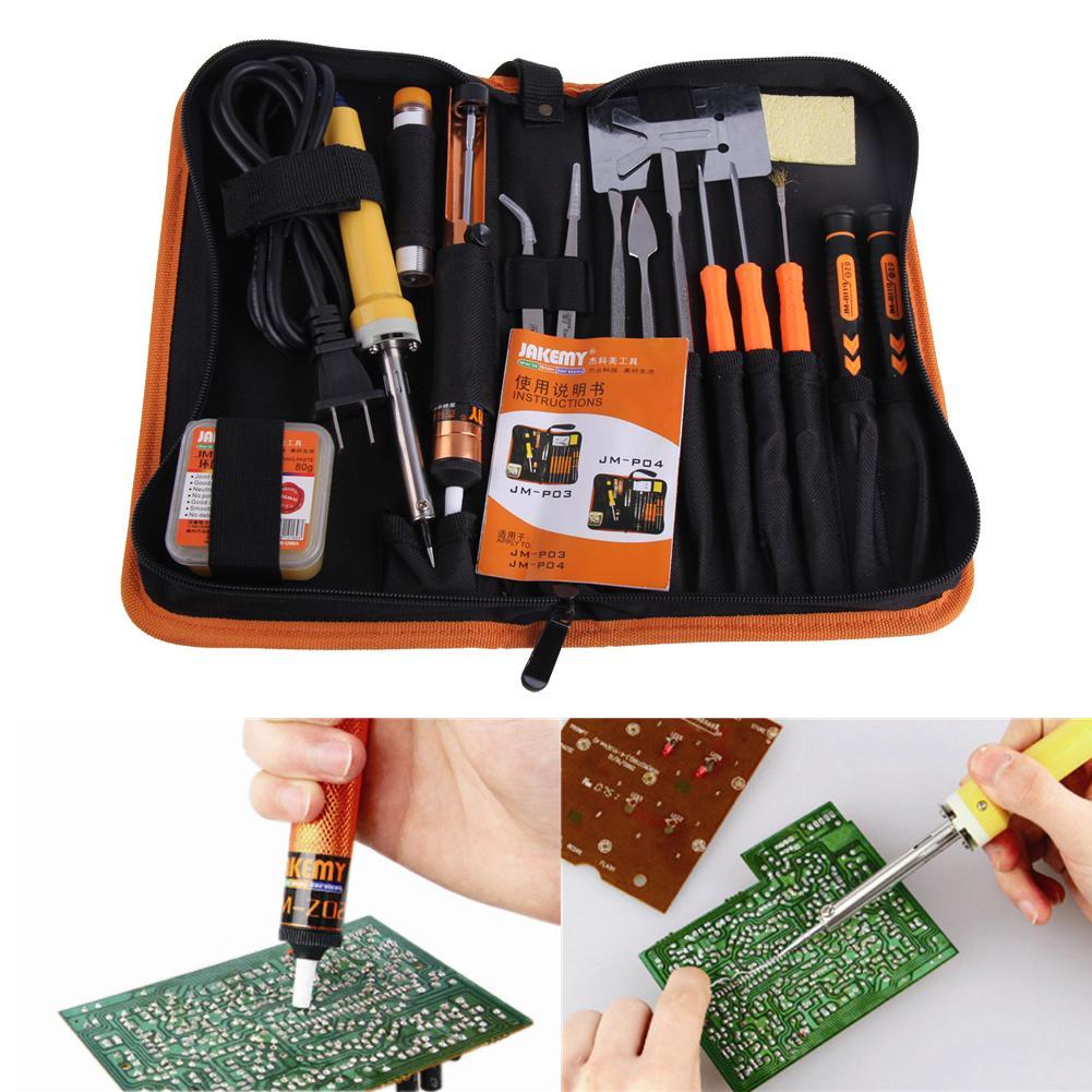 Jakemy JM-P04 Electric 30W Engineer DIY Welding Soldering Tool Set New, 501 Original
Jakemy JM-P04 Electric 30W Engineer DIY Welding Soldering Tool Set New, 501 Original