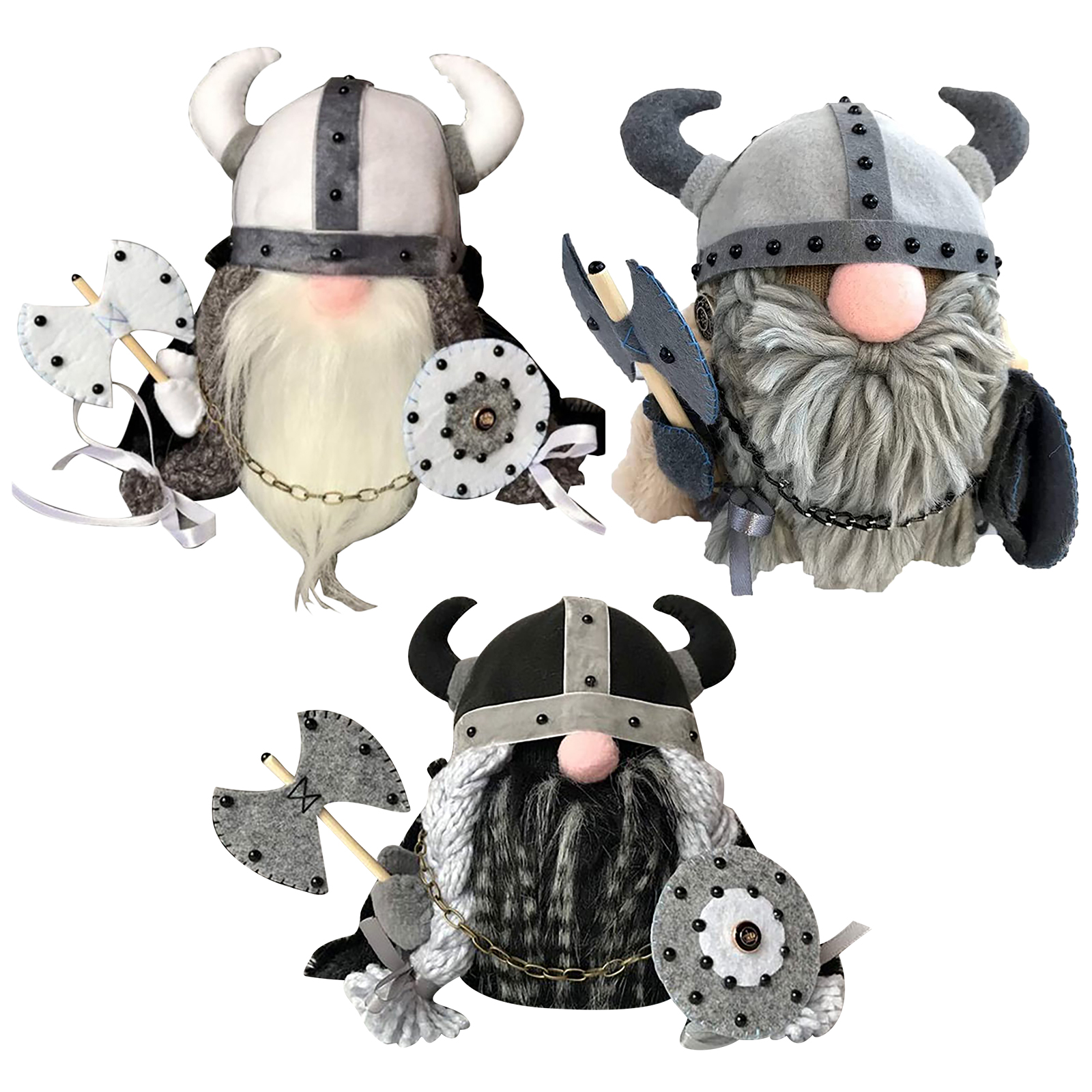 Plush Viking Gnome Faceless Valhalla Knight Dwarf Doll Home Desktop Decor, Black, 501 Original
Plush Viking Gnome Faceless Valhalla Knight Dwarf Doll Home Desktop Decor, Black, 501 Original