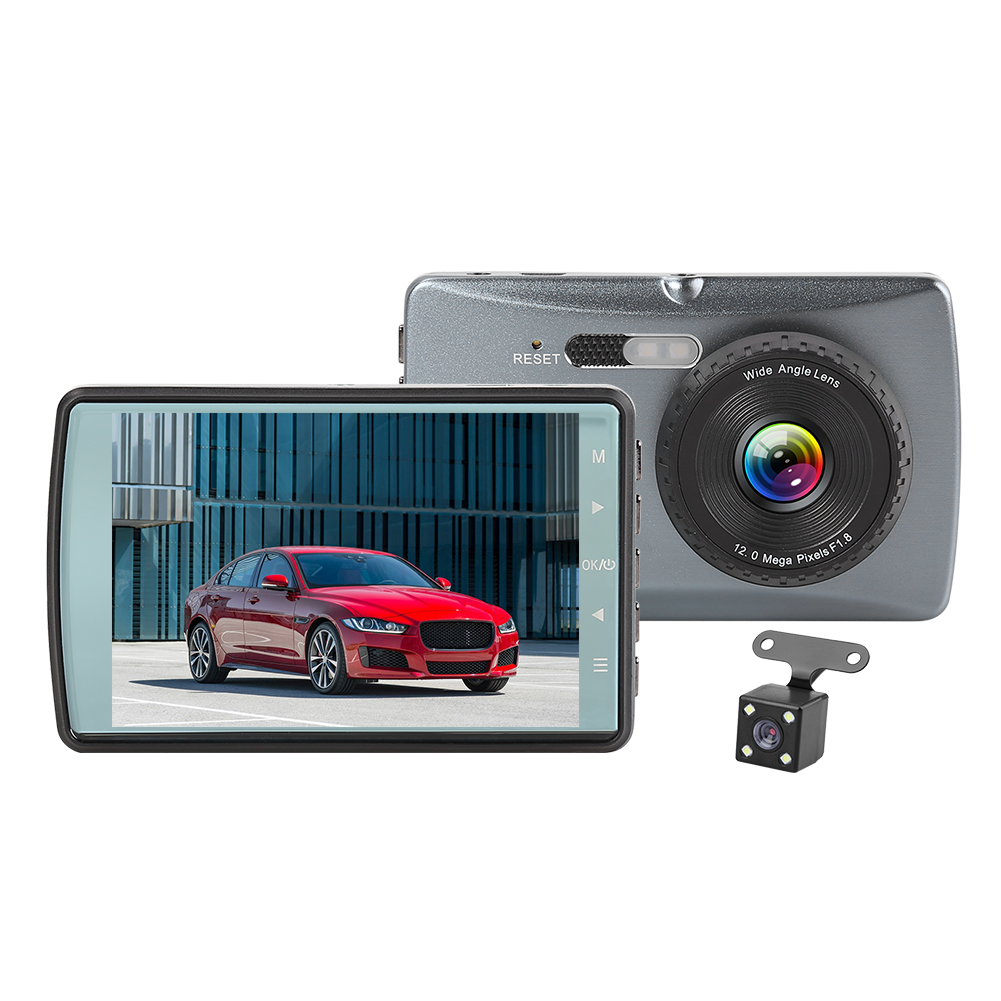 V6 1080p FHD Dashboard Cam 3.6 inch Display Dash Cam with Rear View Camera, 501 Original
V6 1080p FHD Dashboard Cam 3.6 inch Display Dash Cam with Rear View Camera, 501 Original