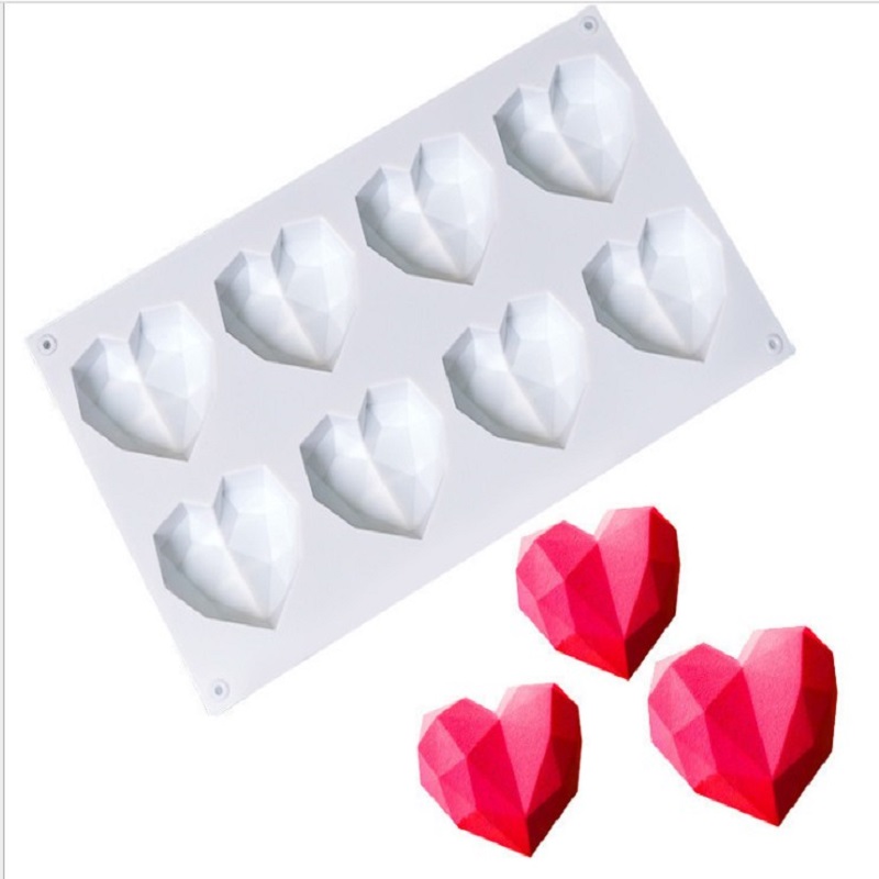 Geeke Silicone Mould 3D Diamond Heart / Spherical / Double Cherry Mould Cak, 501 Original
Geeke Silicone Mould 3D Diamond Heart / Spherical / Double Cherry Mould Cak, 501 Original