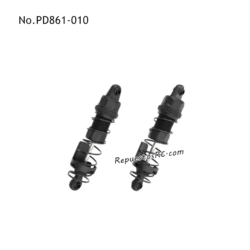PD RACING TK10 Piezas para Coches RC Amortiguador Delantero PD861-010