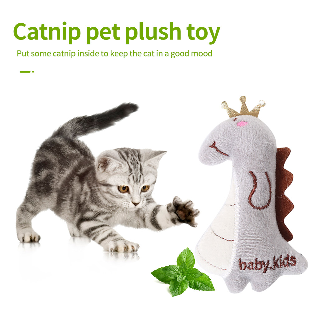 Dinosaur Doll Cat Biting Chewing Plush Catnip Cat Toys Funny Interactive, 501 Original
Dinosaur Doll Cat Biting Chewing Plush Catnip Cat Toys Funny Interactive, 501 Original