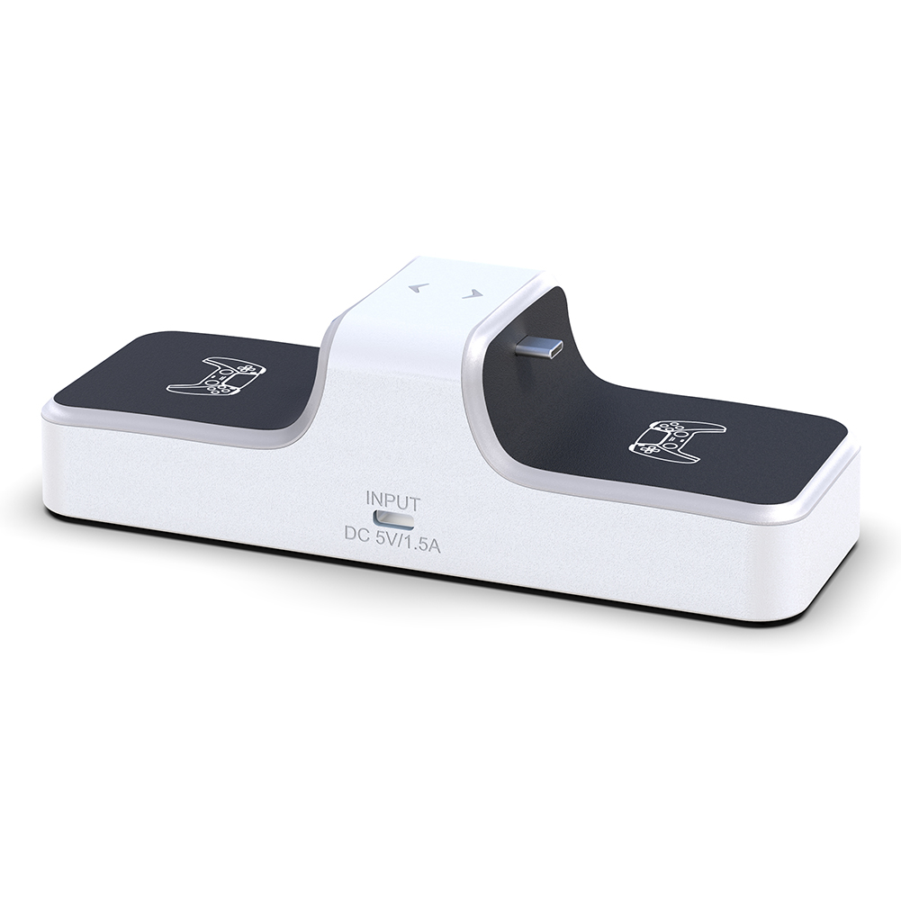 Charger for PS5 DualSense Dual USB Charging Dock with USB A Output Port, 501 Original
Charger for PS5 DualSense Dual USB Charging Dock with USB A Output Port, 501 Original
