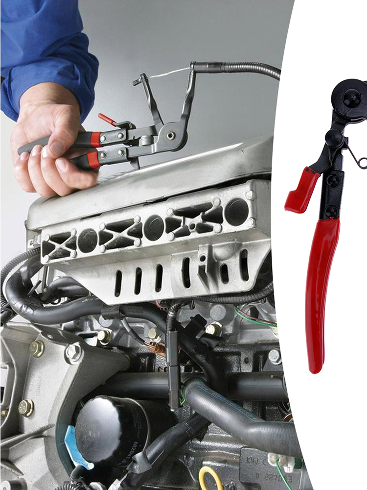 Auto Vehicle Tools Cable Type Flexible Wire Long Reach Hose Clamp Pliers, 501 Original
Auto Vehicle Tools Cable Type Flexible Wire Long Reach Hose Clamp Pliers, 501 Original