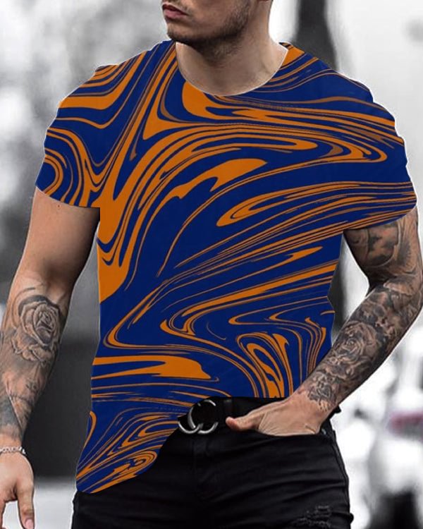 Men's Cotton Blends Casual Short Sleeve Shirts & Tops - Chicaggo
