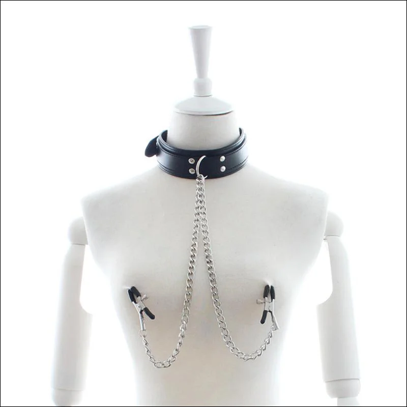Alternative Toys Fun Neckband Neck Cover Breast Clip Adult Supplies