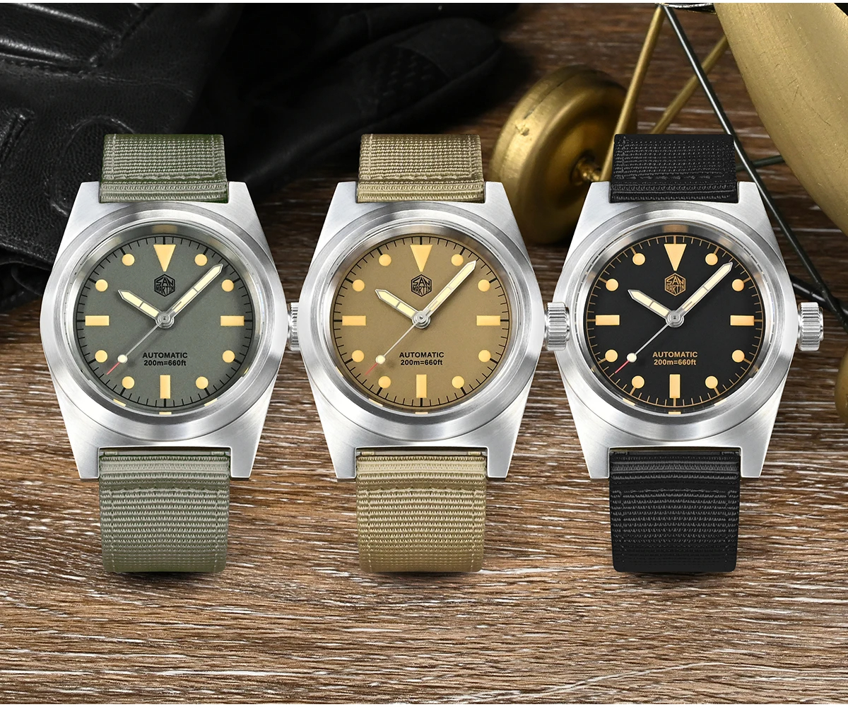 San Martin 38mm Pilot Watch SN029: A Timeless Blend of Style and FunctionSan Martin Watch San Martin Official Authorized StoreSan Martin Watches