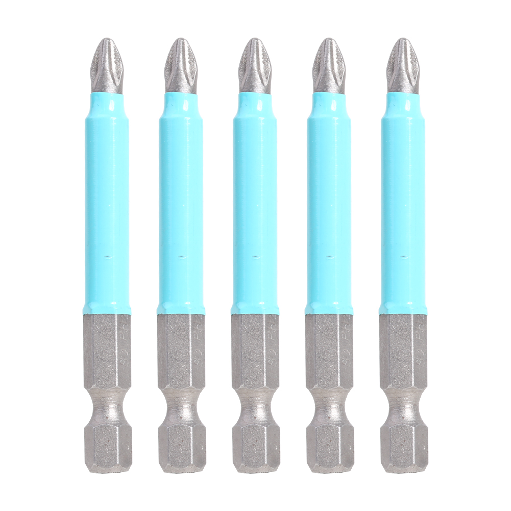 65mm PH2 Cross Head Drill S2 Electric Magnetic Hex Screwdriver Bits, 5pcs, 501 Original
65mm PH2 Cross Head Drill S2 Electric Magnetic Hex Screwdriver Bits, 5pcs, 501 Original