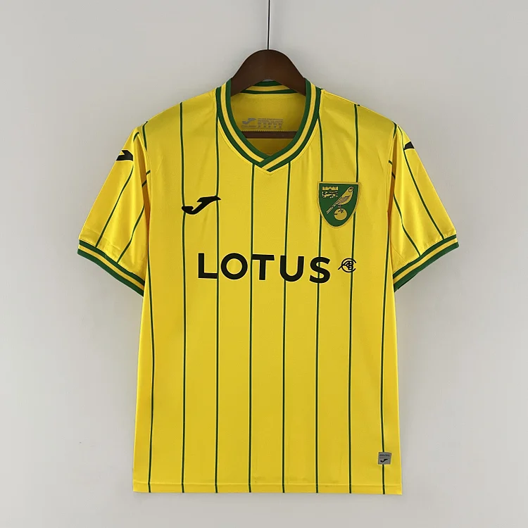 Norwich City Home Shirt Kit 2022-2023 - Yellow