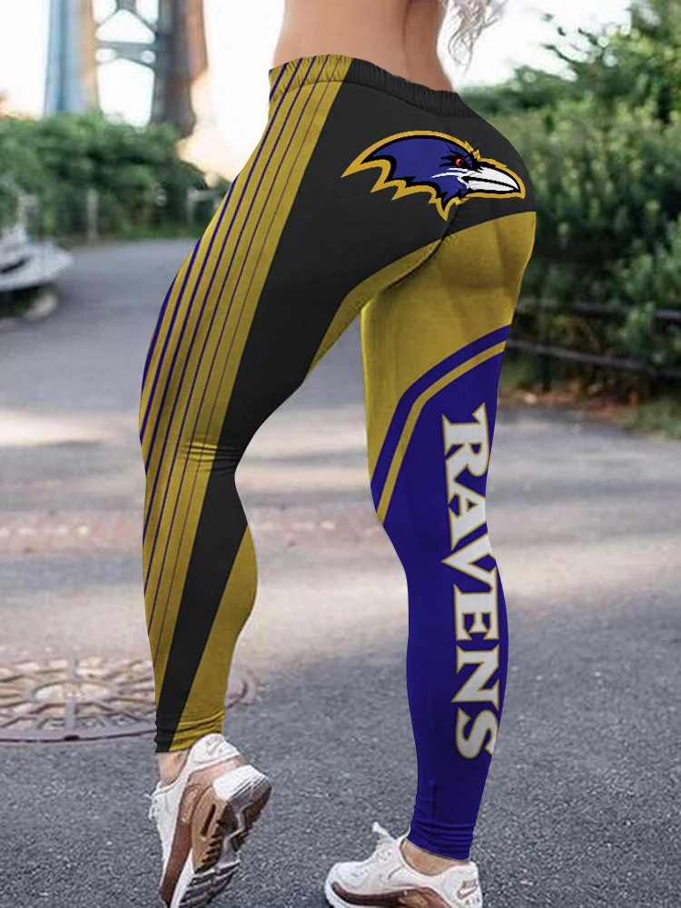 Baltimore Ravens
High Waist Push Up Printed Leggings