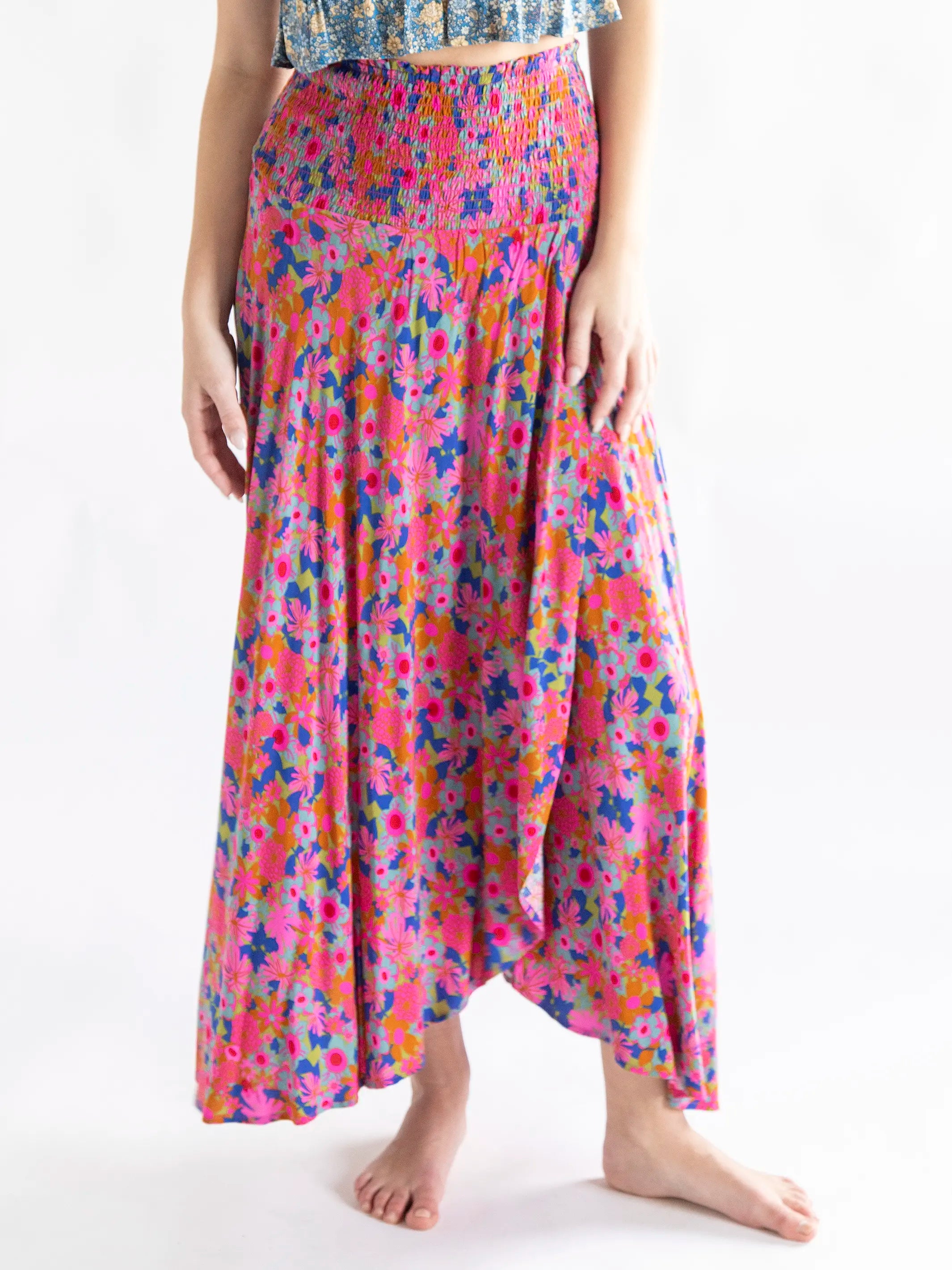 Favorite Convertible Skirt Rust Orchid Pink