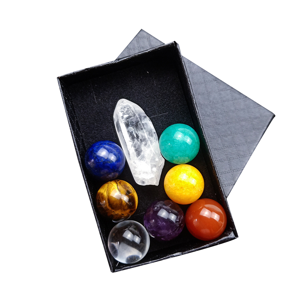 8pcs Natural Crystal Gemstone Seven Chakras Energy Healing Stone Mineral, 501 Original
8pcs Natural Crystal Gemstone Seven Chakras Energy Healing Stone Mineral, 501 Original