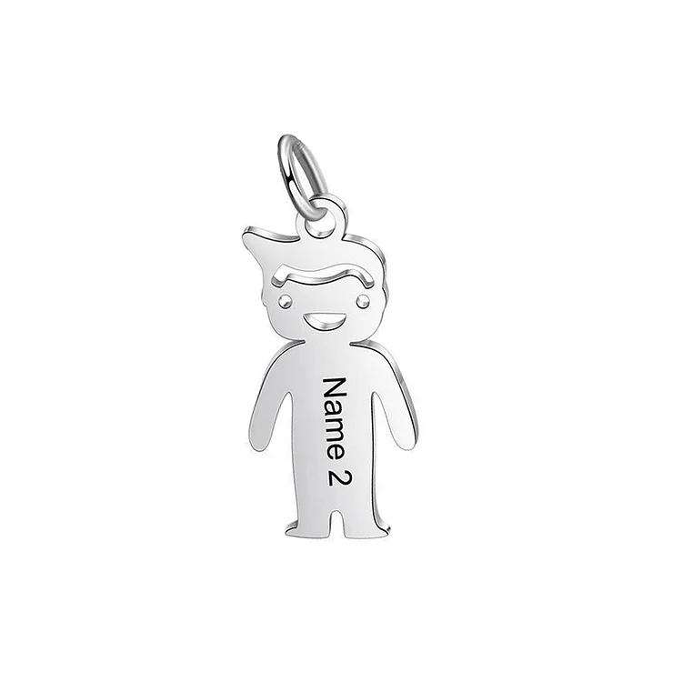 Small Size 2 cm Height Only Kid Charm Pendant