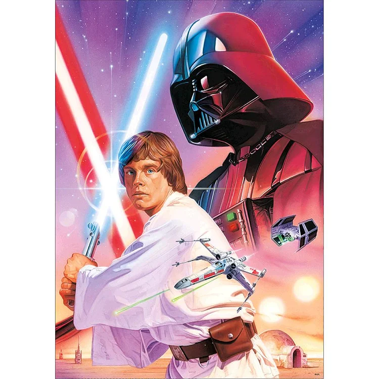 Cartoon Figure Full Drill Diamond Painting 40X30CM(Canvas) gbfke