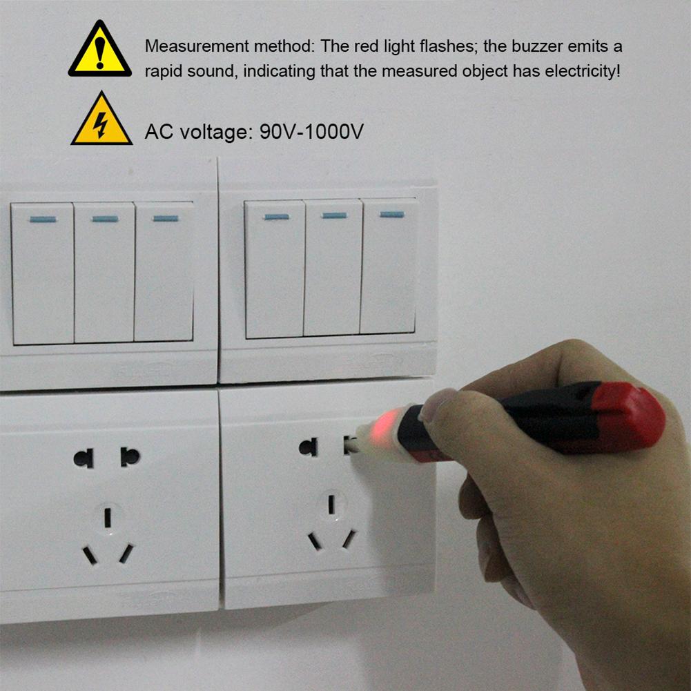 Dual Button Power Outlet Voltage Detector Sensor Tester Electric Test Pen, 501 Original
Dual Button Power Outlet Voltage Detector Sensor Tester Electric Test Pen, 501 Original