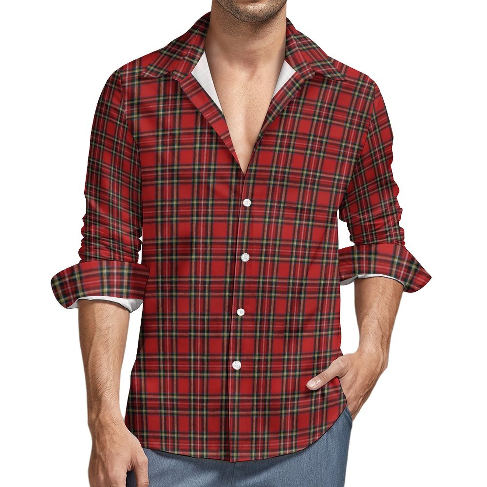 white christmas dresses Christmas Icons Black | Men's Christmas Shirt main image 0