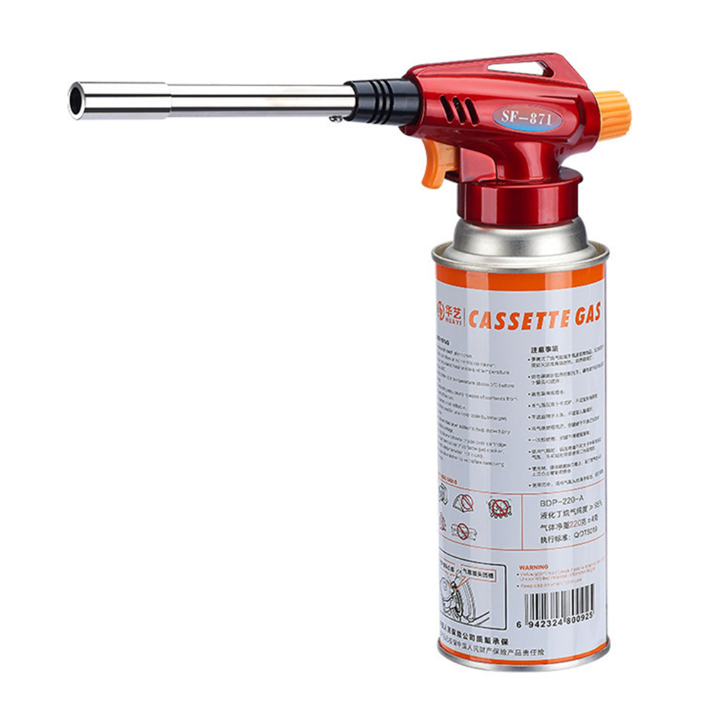 Portable Adjustable Gas Torch Lighter Stainless Heating Blower for BBQ, 501 Original 
Portable Adjustable Gas Torch Lighter Stainless Heating Blower for BBQ, 501 Original