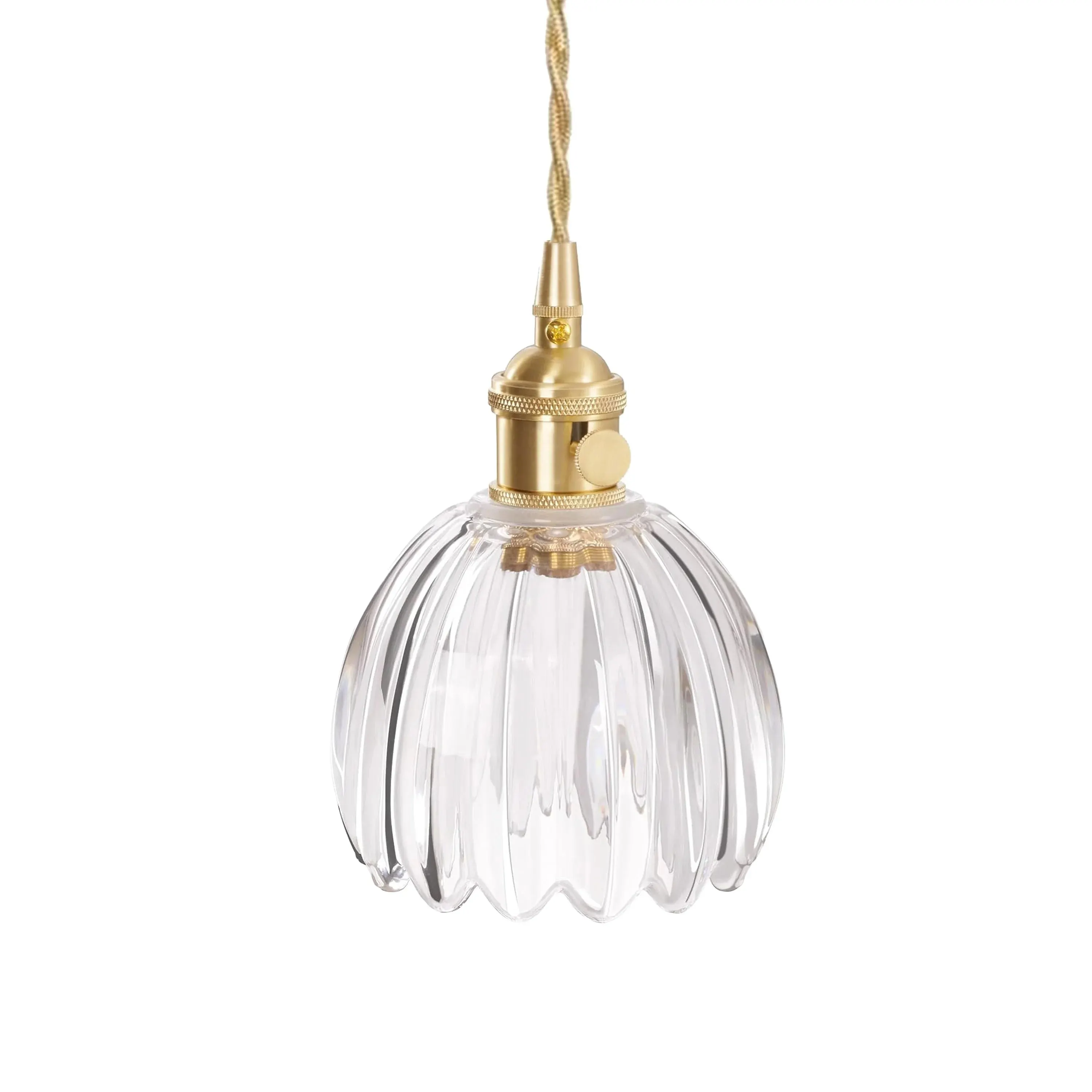 Japanese Retro Glass Flower Pendant Light G126