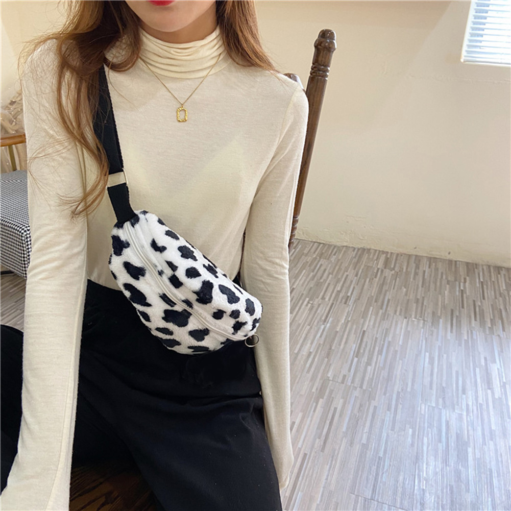 Fashion Cow Print Plush Chest Bag Women Zipper Waist Messenger Pack 2, 501 Original
Fashion Cow Print Plush Chest Bag Women Zipper Waist Messenger Pack 2, 501 Original