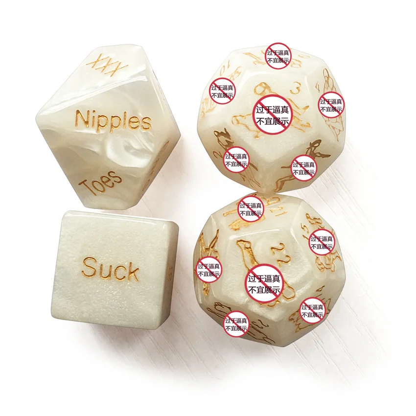Sexy Toy Tease Game Dice