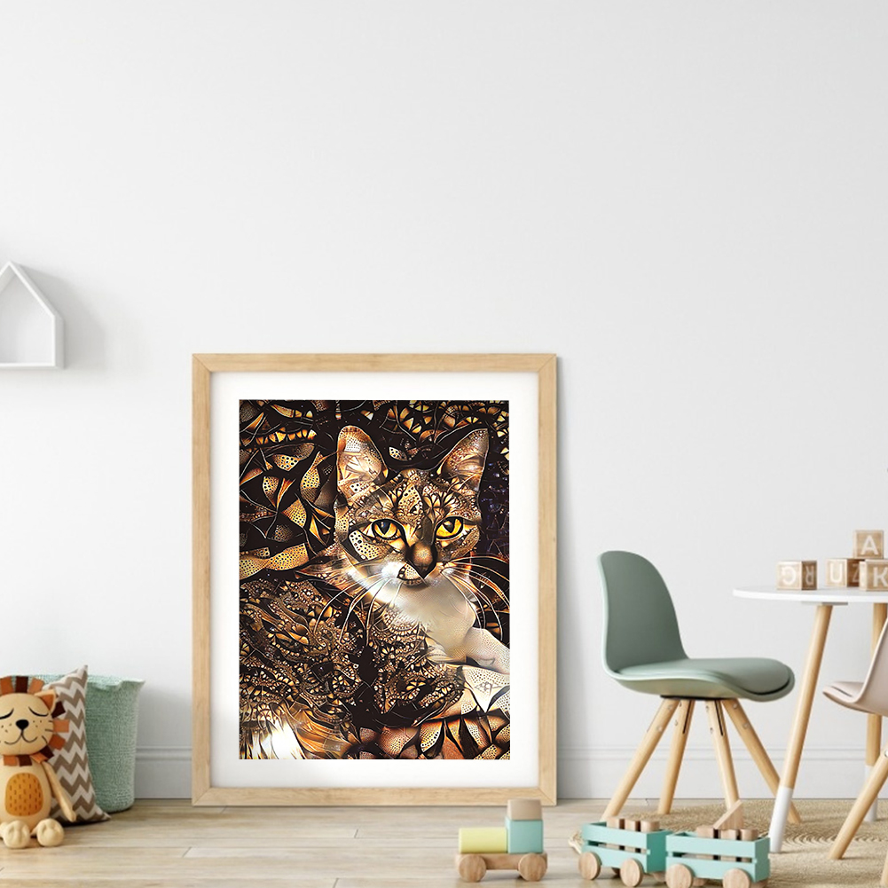 (Multi-Size) Psychedelic Cat - Round/Square Drill Diamond Painting - 30*40CM, Square diamond 30*40cm, 501 Original
(Multi-Size) Psychedelic Cat - Round/Square Drill Diamond Painting - 30*40CM, Square diamond 30*40cm, 501 Original