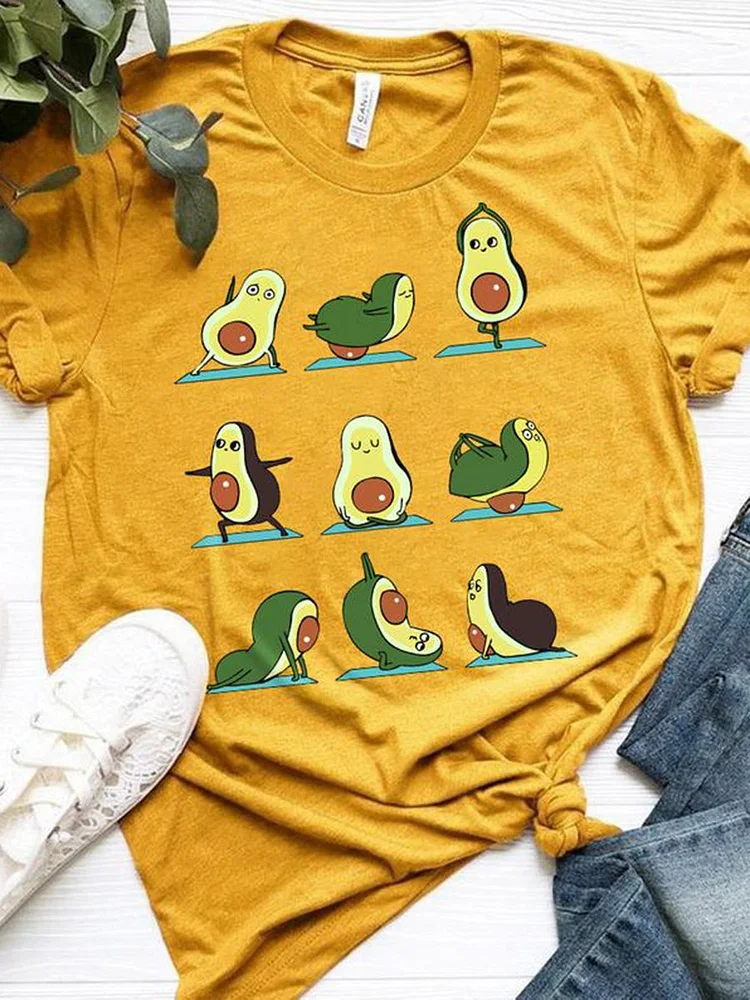 Bestdealfriday Yoga Avocado Shirt