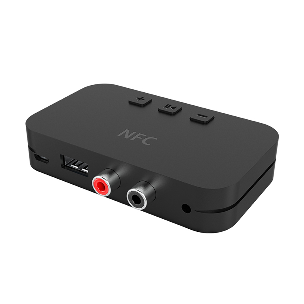 Bluetooth 5.0 NFC Receiver 3.5mm AUX to 2 RCA USB Wireless Audio Adapter, 501 Original
Bluetooth 5.0 NFC Receiver 3.5mm AUX to 2 RCA USB Wireless Audio Adapter, 501 Original