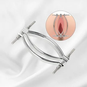 pornhint Pornhint Adjustable Stainless Steel Clitoral Clamp, Bdsm Labia Dilator, Lip Clamp, Scrotum Clamp, Labia Bondage Toys