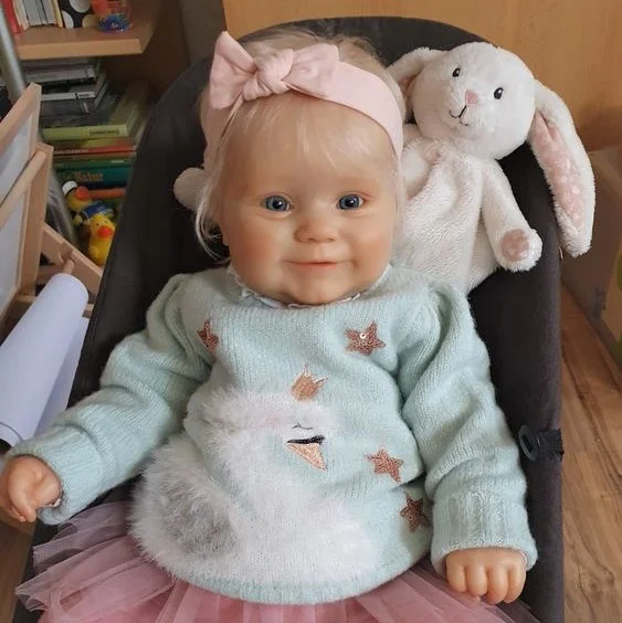  20'' Reborn Doll Shop Zaniyah Super Lovely Smiling Reborn Baby Doll -Realistic and Lifelike,Best Gift for Children - Reborndollsshop®-Reborndollsshop®