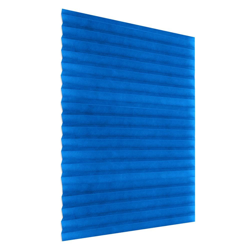 Self-Adhesive Pleated Blinds Balcony Half Blackout Window Curtains Blue, 90*150cm, 501 Original
Self-Adhesive Pleated Blinds Balcony Half Blackout Window Curtains Blue, 90*150cm, 501 Original