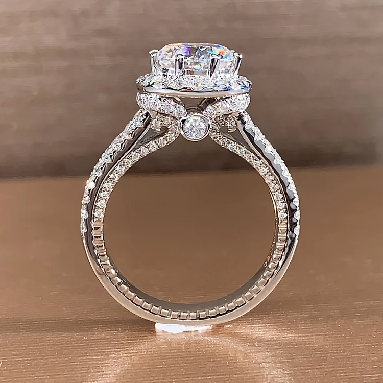 Women's Zircon Ring Engagement Cocktail Party Jewelry