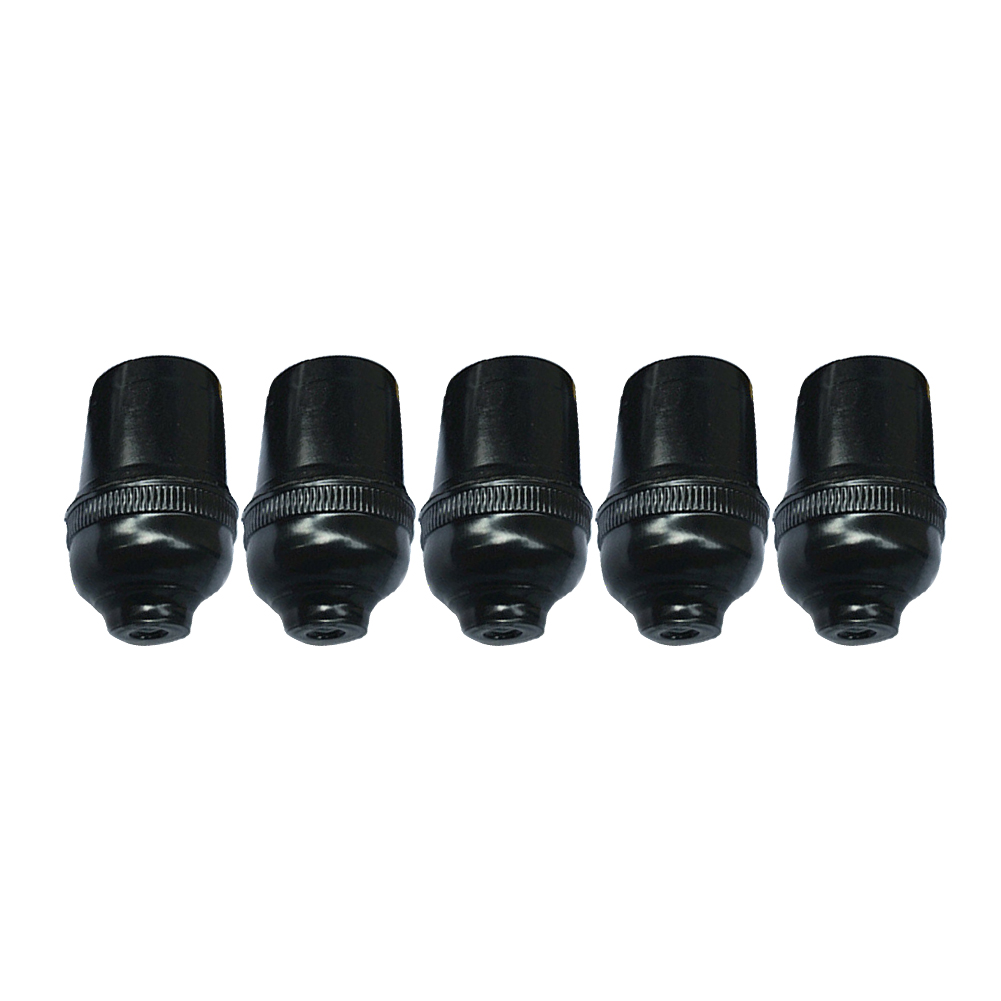 5pcs Black E27 Pendant Lamp Holder Screw Cap Socket Lighting Accessories, 501 Original
5pcs Black E27 Pendant Lamp Holder Screw Cap Socket Lighting Accessories, 501 Original