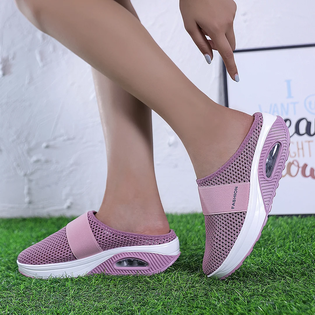 Letclo™ Women's Air Cushion Slip-On Orthopedic Walking Shoes letclo Letclo