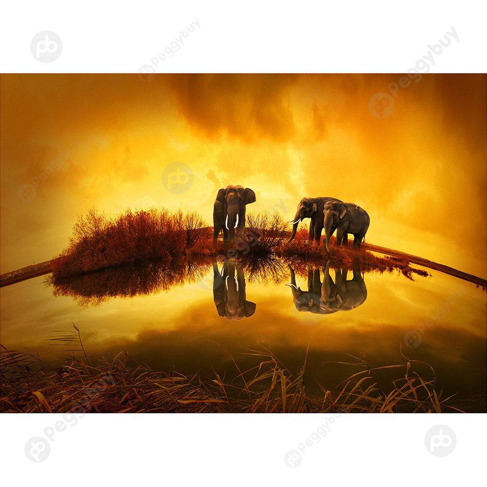 75x50cm 1000pcs Three Elephants Scene Jigsaw Puzzle Kids Assembling Games, 501 Original
75x50cm 1000pcs Three Elephants Scene Jigsaw Puzzle Kids Assembling Games, 501 Original