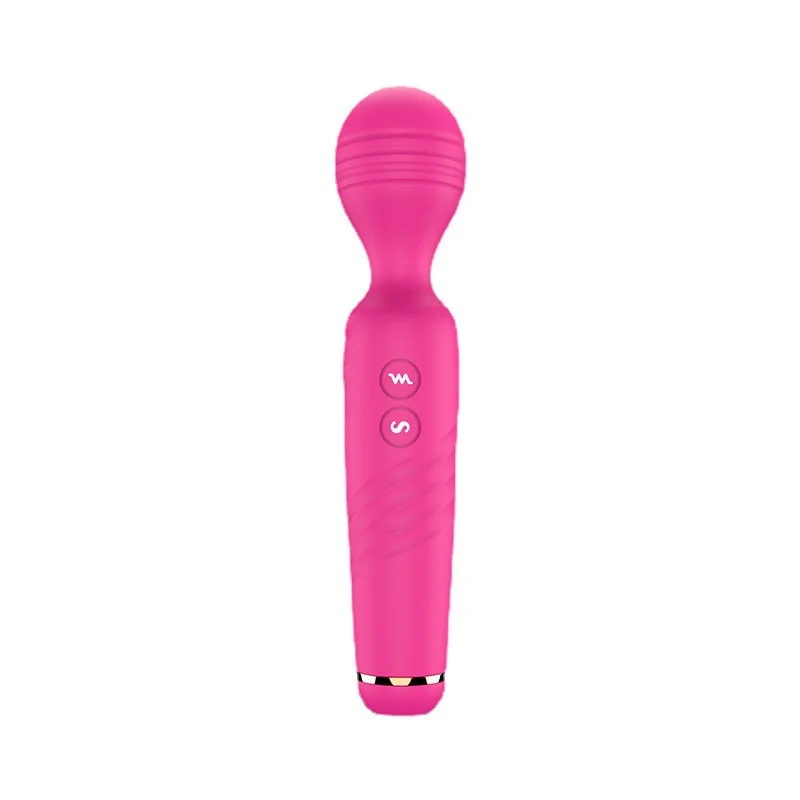 Sucking Clitoris Stimulator and Wand Massager - Rose Toy