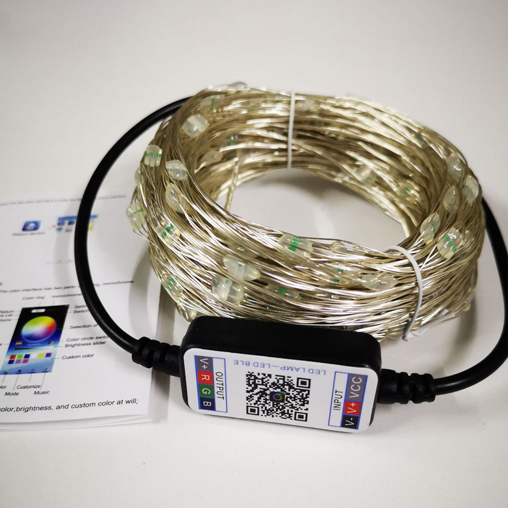 LED Light Strip APP Control Ribbon RGB Christmas Room Decoration Night Lamp, 10m, 501 Original
LED Light Strip APP Control Ribbon RGB Christmas Room Decoration Night Lamp, 10m, 501 Original
