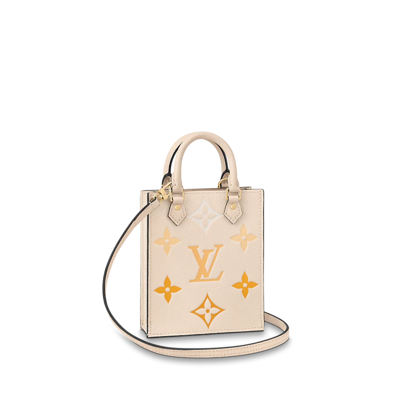 Louis Vuitton Petit Sac Plat Bicolore