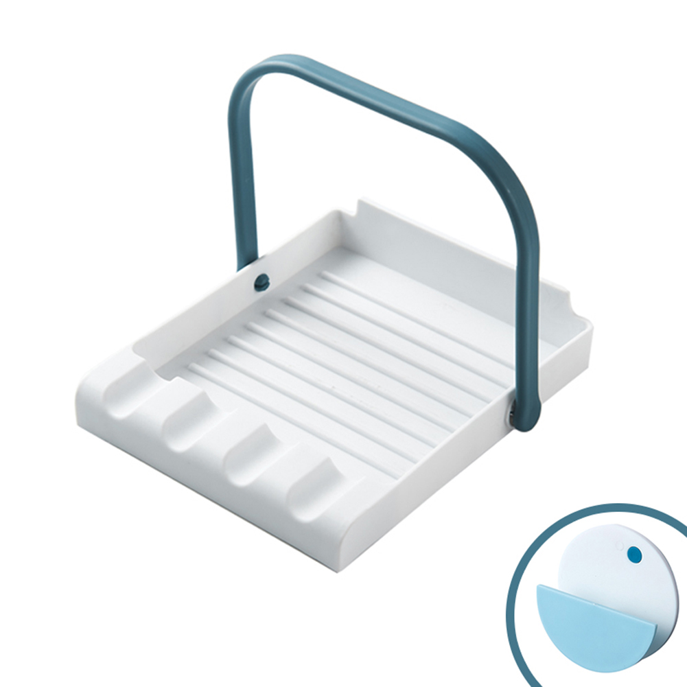 Spatula Storage Rack Plastic Shovel Spoon Chopsticks Tableware Holder Rest, Blue, 501 Original
Spatula Storage Rack Plastic Shovel Spoon Chopsticks Tableware Holder Rest, Blue, 501 Original