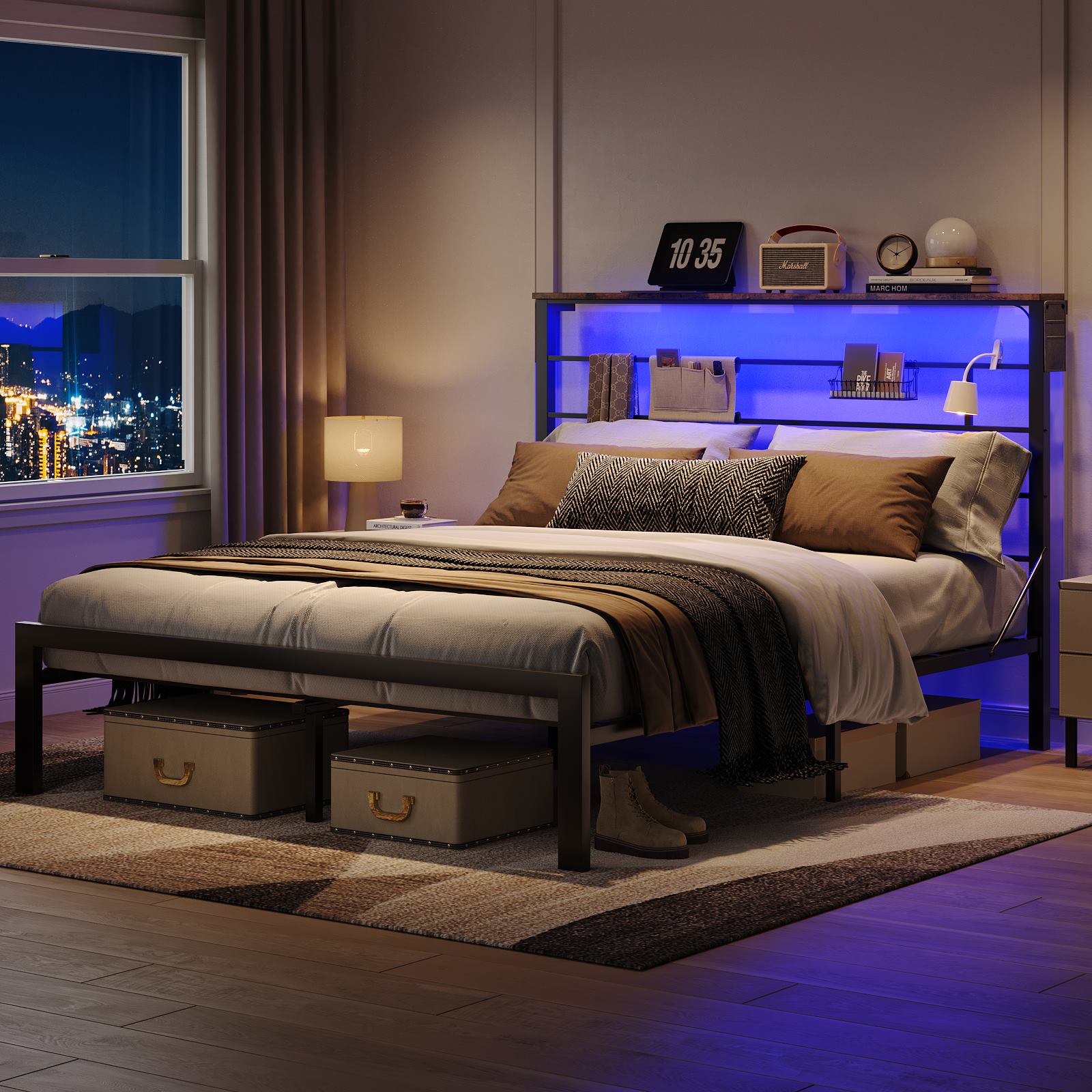 ベッドフレーム bed frame with mattress Amazon.com: Giantex Twin Bed Frames for Kids, Modern Linen