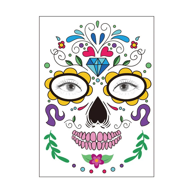 Halloween Prank Makeup Temporary Tattoo socialshop