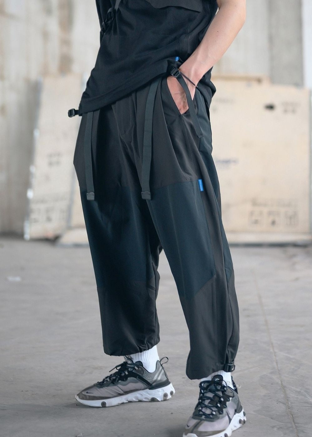 Spliced Techwear Pants- Reindee Lusion® - X