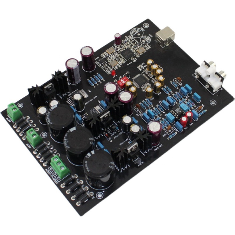 AK4495 SEQ Operational Amplifier AD827 4 Adjustable Digital Filter Modes AK4495SEQ Audio DAC Decoder Board