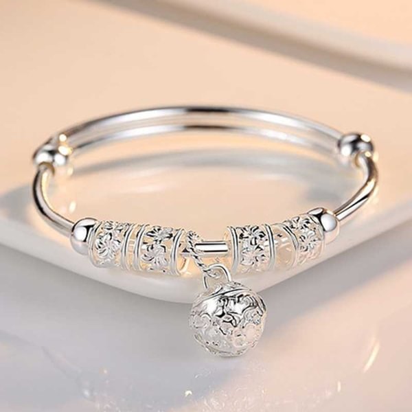 925 Sterling Silver Charm Bracelet Women Silver Jewelry Accessories